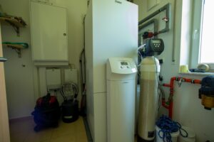 effiziente Erdwärmepumpe