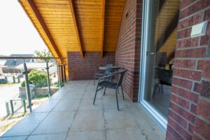 Loggia Balkon mit Seeblick
