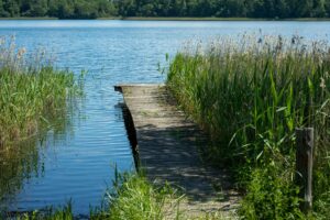 Steg mit eigenem Liegeplatz