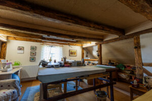 Arbeitszimmer im Dachgeschoss
