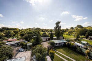 Ausblick von der Dachterrasse